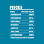 Pisces Facts Chart-None-Drawstring-Bag-MaxoArt