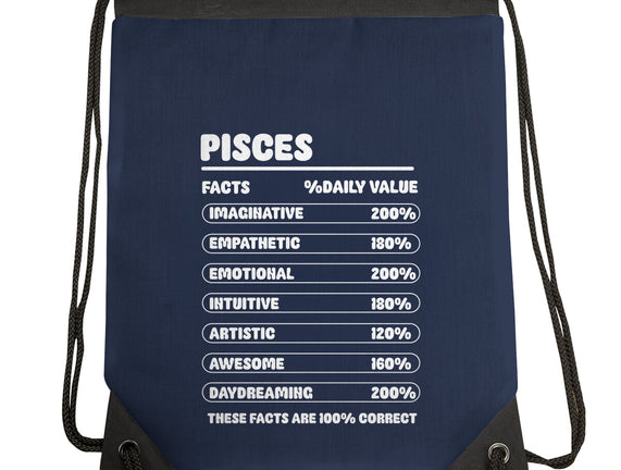 Pisces Facts Chart