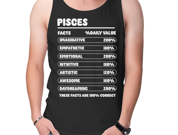 Pisces Facts Chart