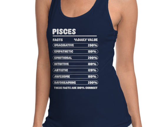 Pisces Facts Chart