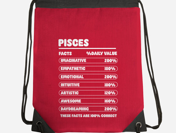 Pisces Facts Chart