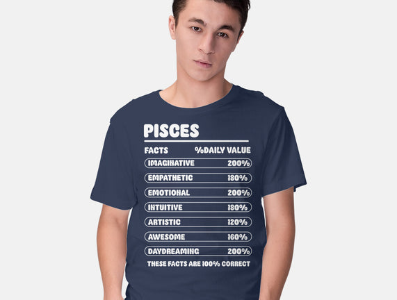 Pisces Facts Chart