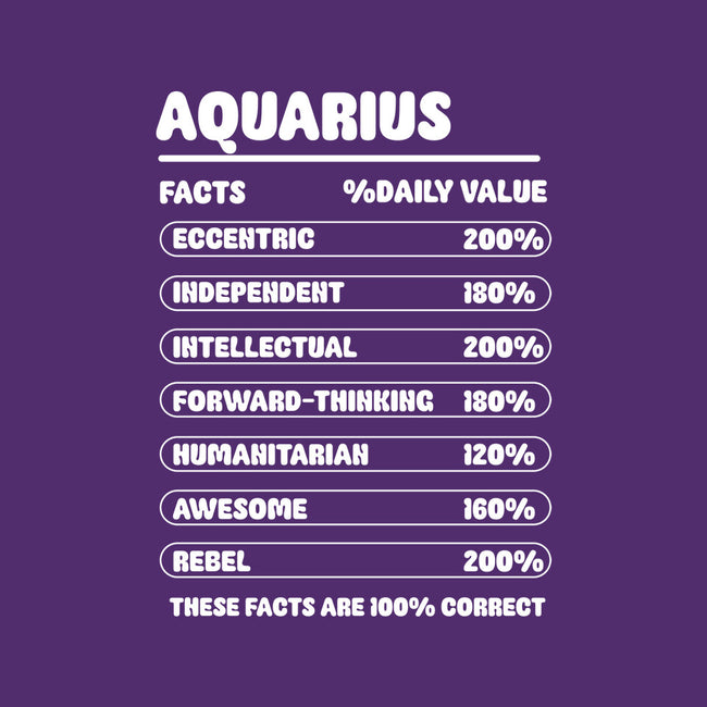 Aquarius Facts Chart-Mens-Premium-Tee-MaxoArt
