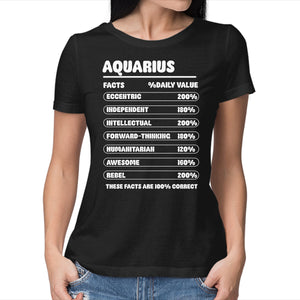 Aquarius Facts Chart
