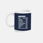 Aquarius Facts Chart-None-Mug-Drinkware-MaxoArt