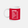 Aquarius Facts Chart-None-Mug-Drinkware-MaxoArt