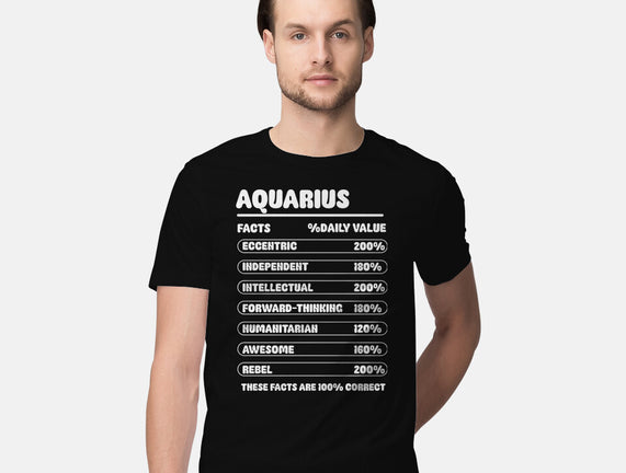 Aquarius Facts Chart