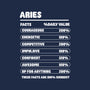 Aries Facts Chart-Womens-V-Neck-Tee-MaxoArt
