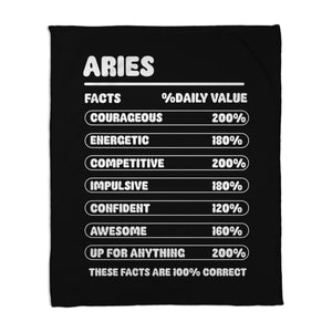 Aries Facts Chart