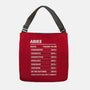 Aries Facts Chart-None-Adjustable Tote-Bag-MaxoArt