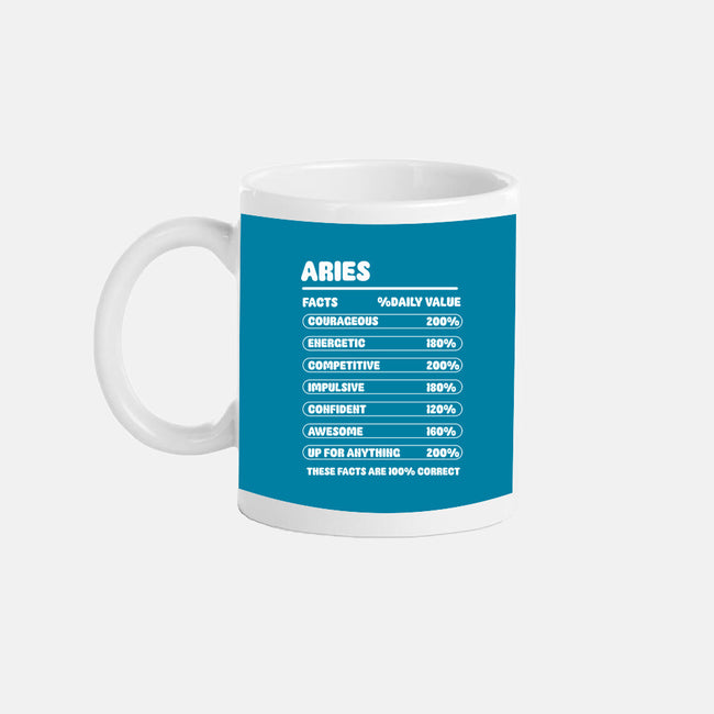 Aries Facts Chart-None-Mug-Drinkware-MaxoArt