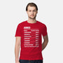 Aries Facts Chart-Mens-Premium-Tee-MaxoArt