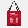 Cancer Facts Chart-None-Basic Tote-Bag-MaxoArt