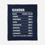 Cancer Facts Chart-None-Fleece-Blanket-MaxoArt