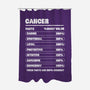Cancer Facts Chart-None-Polyester-Shower Curtain-MaxoArt