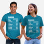 Cancer Facts Chart-Unisex-Basic-Tee-MaxoArt