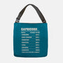 Capricorn Facts Chart-None-Adjustable Tote-Bag-MaxoArt