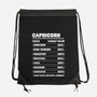 Capricorn Facts Chart-None-Drawstring-Bag-MaxoArt