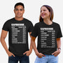 Capricorn Facts Chart-Unisex-Basic-Tee-MaxoArt