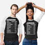 Capricorn Facts Chart-Unisex-Baseball-Tee-MaxoArt