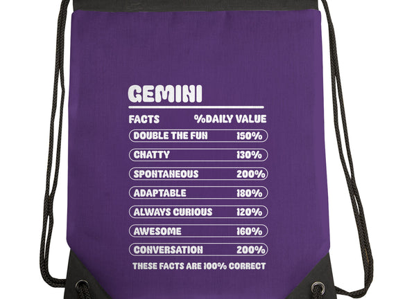 Gemini Facts Chart