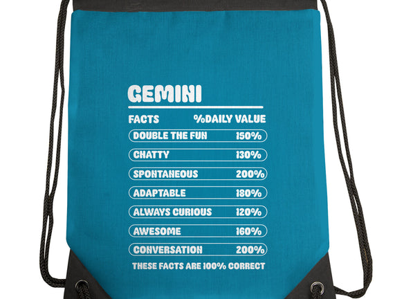Gemini Facts Chart