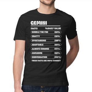 Gemini Facts Chart