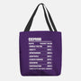 Gemini Facts Chart-None-Basic Tote-Bag-MaxoArt