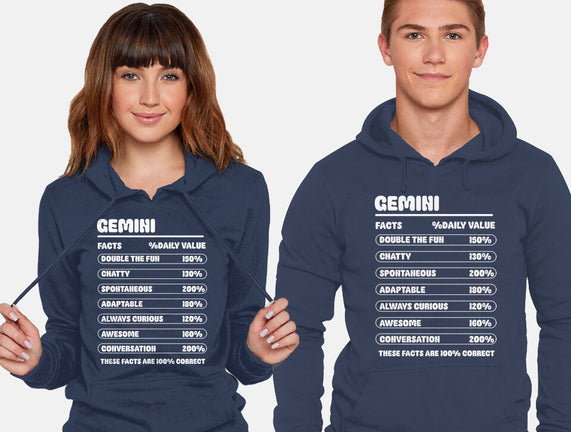 Gemini Facts Chart