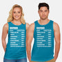 Gemini Facts Chart-Unisex-Basic-Tank-MaxoArt