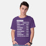 Gemini Facts Chart-Mens-Basic-Tee-MaxoArt