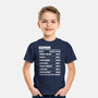 Gemini Facts Chart-Youth-Basic-Tee-MaxoArt