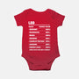 Leo Facts Chart-Baby-Basic-Onesie-MaxoArt