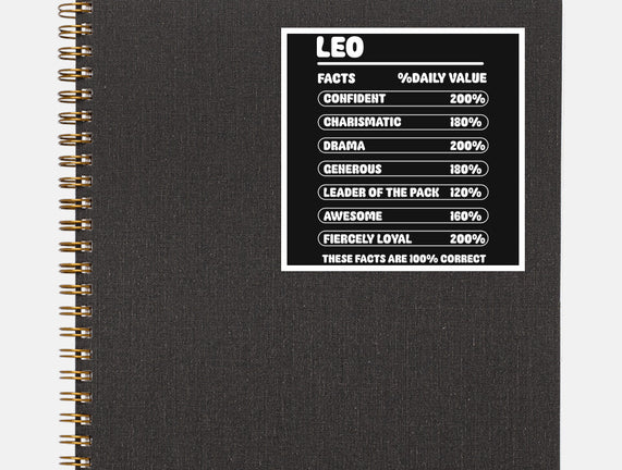 Leo Facts Chart