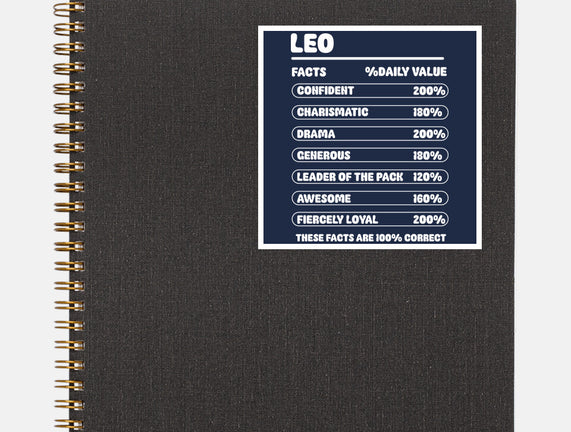Leo Facts Chart