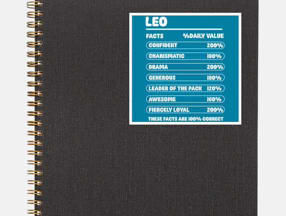 Leo Facts Chart