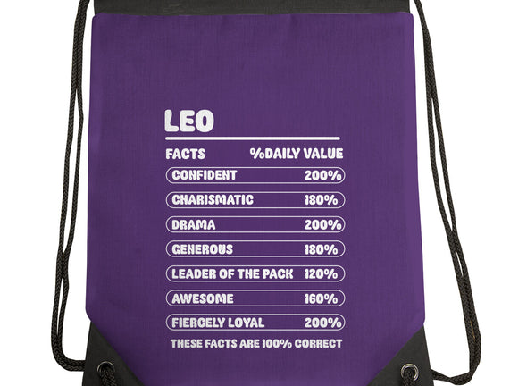 Leo Facts Chart