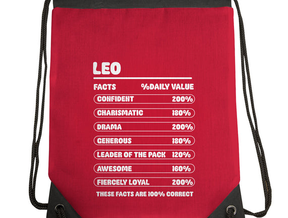 Leo Facts Chart