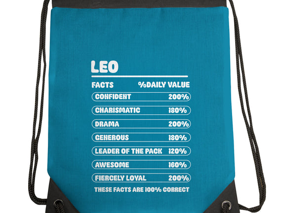 Leo Facts Chart