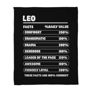 Leo Facts Chart