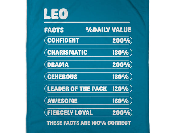 Leo Facts Chart