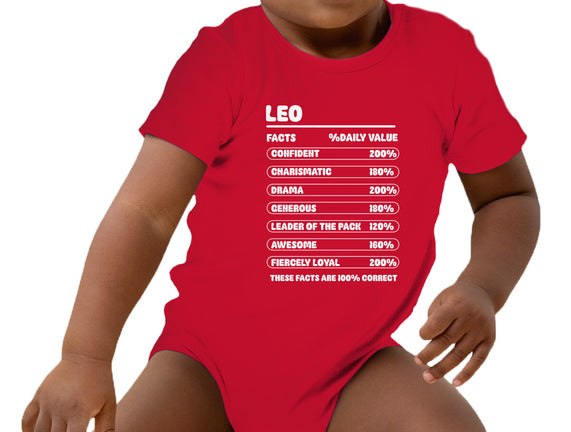 Leo Facts Chart