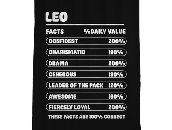 Leo Facts Chart