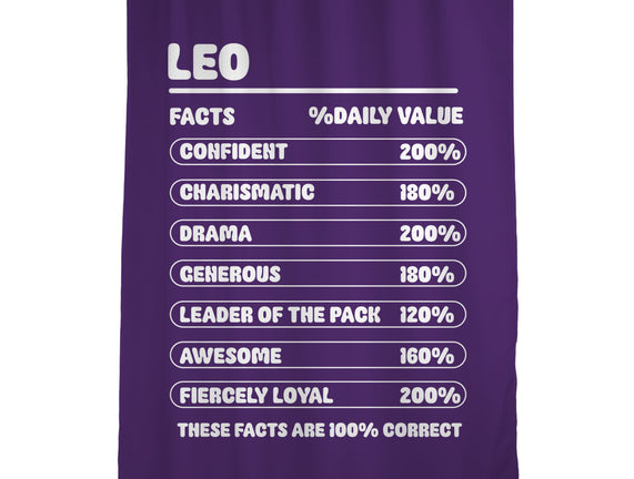 Leo Facts Chart