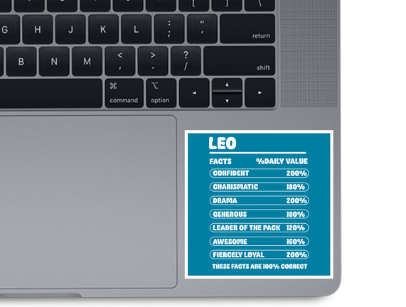 Leo Facts Chart