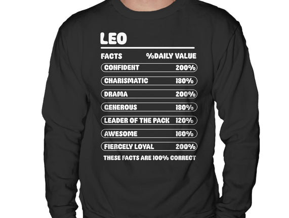 Leo Facts Chart
