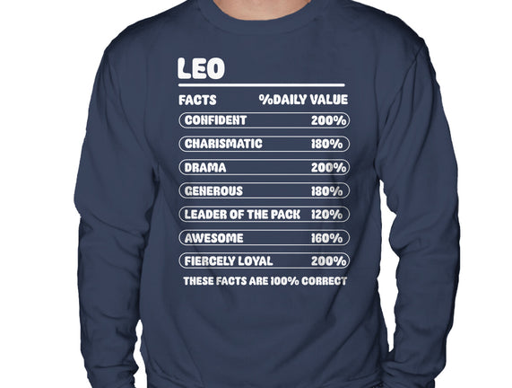 Leo Facts Chart