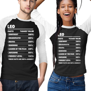 Leo Facts Chart
