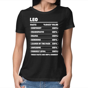 Leo Facts Chart