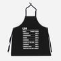 Leo Facts Chart-Unisex-Kitchen-Apron-MaxoArt